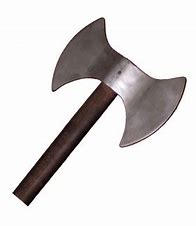 Resultado de imagen de hachas de doble filo