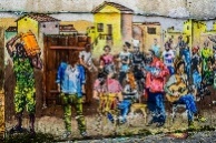 Graffiti, Calle, Personas, Cultura, InmigraciÃƒÂ³n, Ciudad