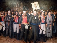 Miguel Hidalgo, Vicente Guerrero, Jose Maria Morelos y Pavon, entre otros .