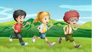 Resultado de imagen para niÃƒÂ±os corriendo dibujo animado | Running cartoon,  Kids running, Cartoon