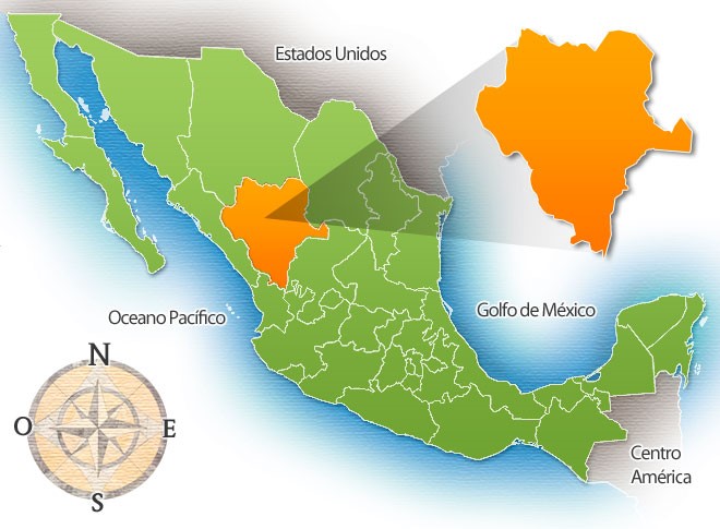 Estado de Durango de la RepÃºblica Mexicana - Mexico Real