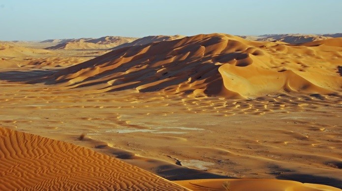 areas protegidas en el mundo Desierto de Rub-al-Jali