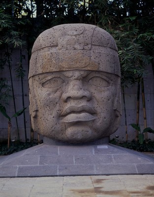Cabeza Olmeca, museo la Venta | Mediateca INAH