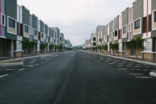 Vista De La Calle De La Ciudad