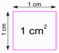 Resultado de imagen de el centimetro cuadrado para niÃ±os