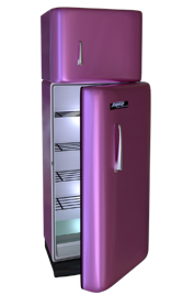 Refrigerador, Congelador, KÃ¼hlgefrierkombination, Retro