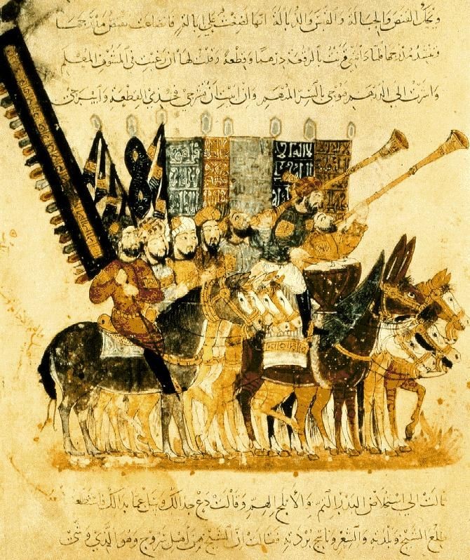 a20-Guerreros Ã¡rabes a la conquista de EspaÃ±a | Libro de artista, Torre de  babel, Miniaturas persas