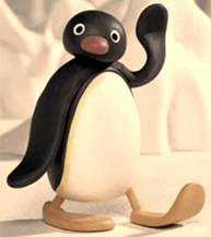Pingu, el pingüino, está de luto
