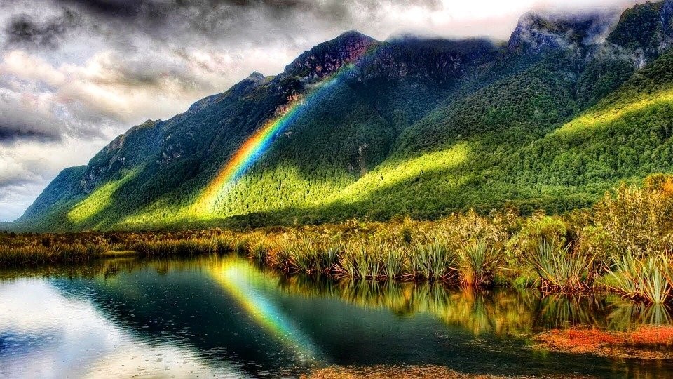 Arcoiris, Naturaleza, Paisaje