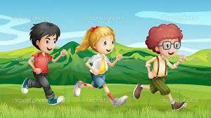 Resultado de imagen para niños corriendo dibujo animado | Running cartoon,  Kids running, Cartoon